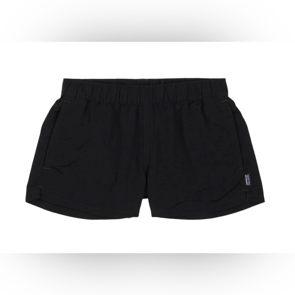 Patagonia Women’s Black Barely Baggies Shorts 2.5” Hiking Outdoor Size Large